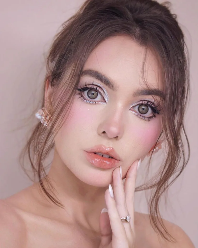 Douyin makeup is on-trend for fall 2024.