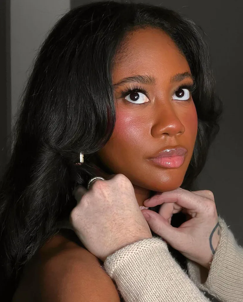 Plum blush is on-trend for fall 2024.