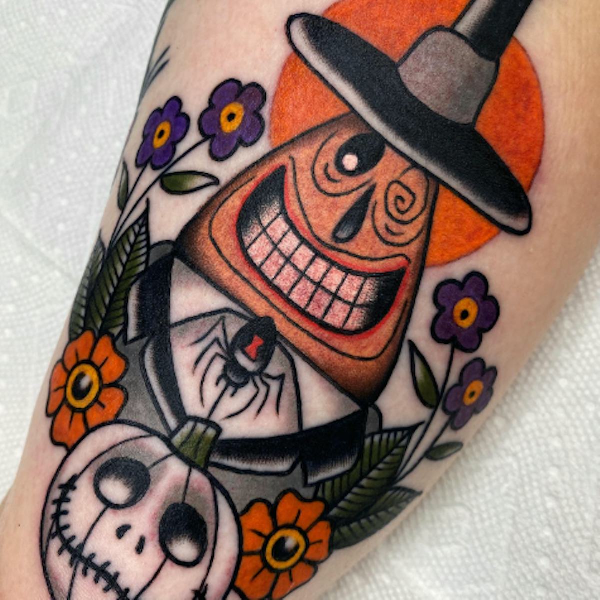 Jack Skellington & Oogie Boogie Tattoo Ideas