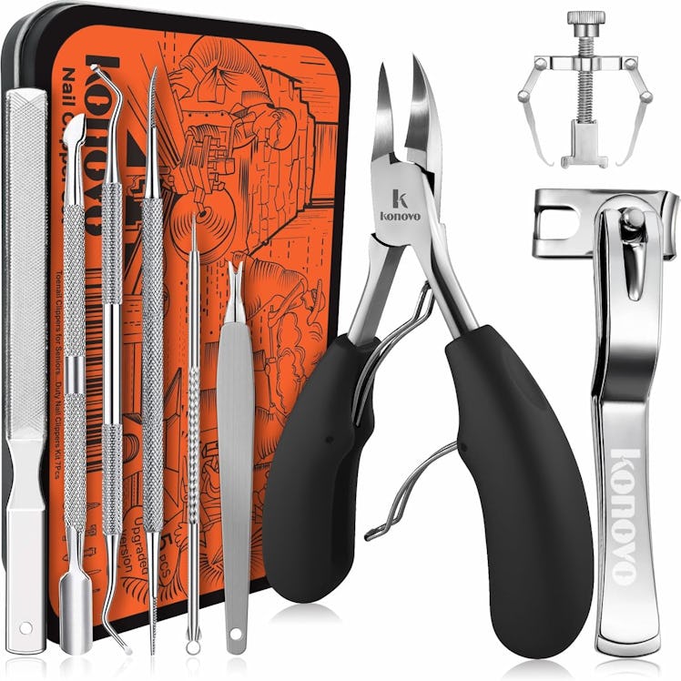 Konovo Ingrown Toenail Tool Kit (9 Pieces)