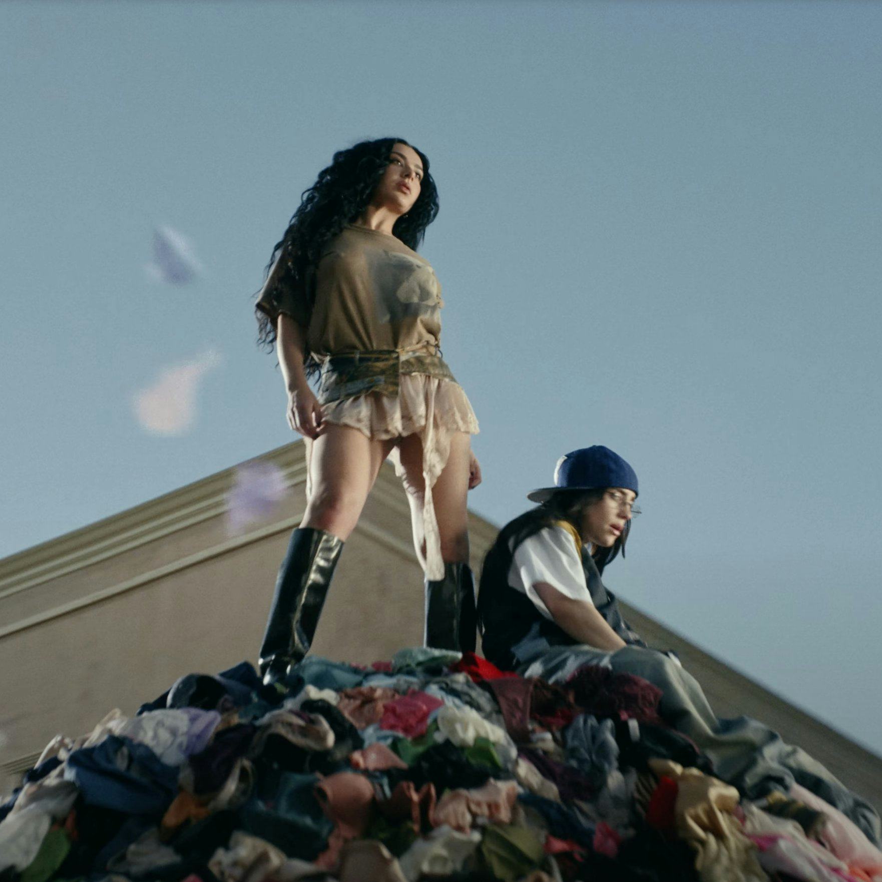 Charli XCX and Billie Eilish dropped their &ldquo;Guess&rdquo; remix and music video.