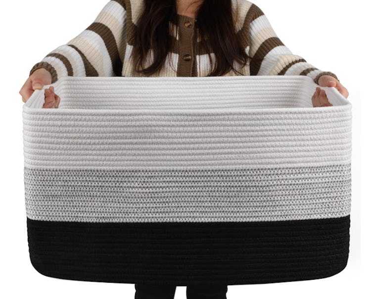 OIAHOMY Large Blanket Basket