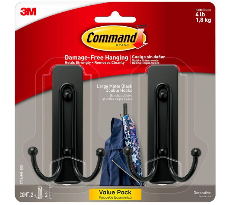 Command Large Wall Hooks with Adhesive Strips