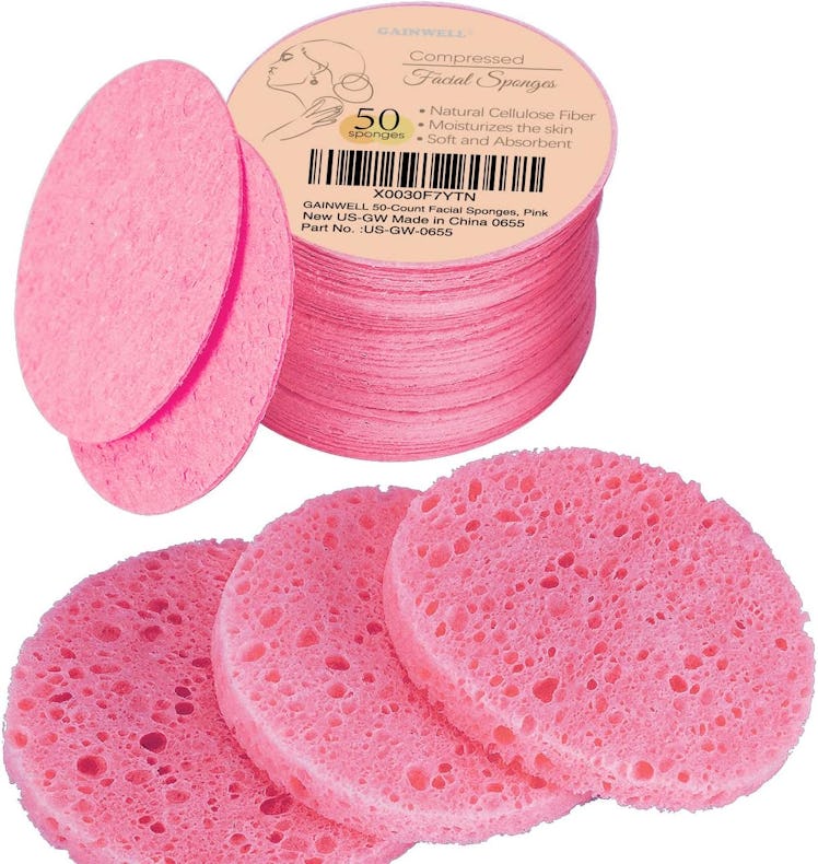 GAINWELL Compressed Facial Sponges (50-Count)