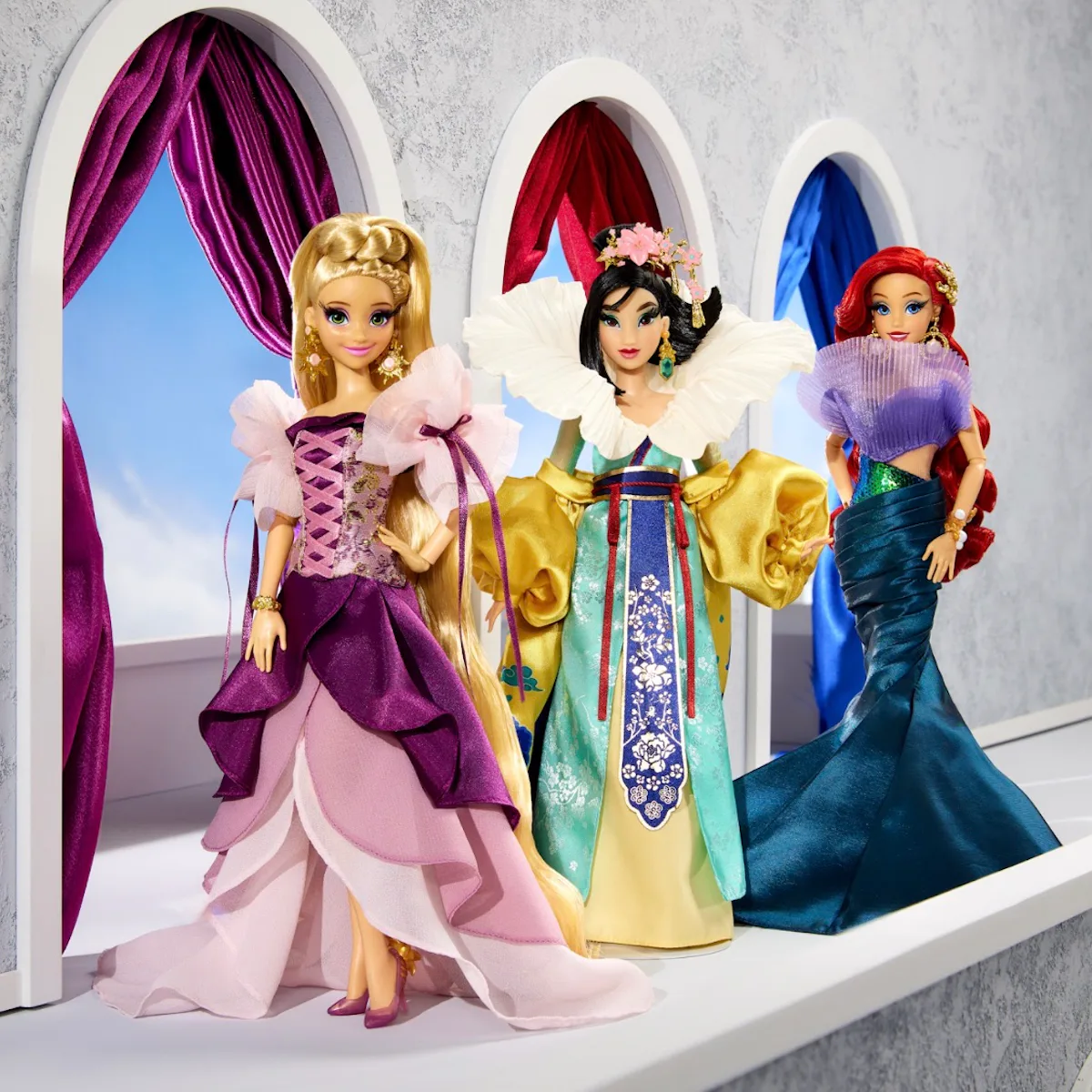 doll princess prom dress up Disney Princess Jasmine Doll Dress & Rajah by American Girl