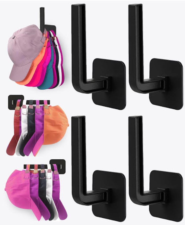 Sunfanie Hat Rack for Hat Storage (4-Pack)