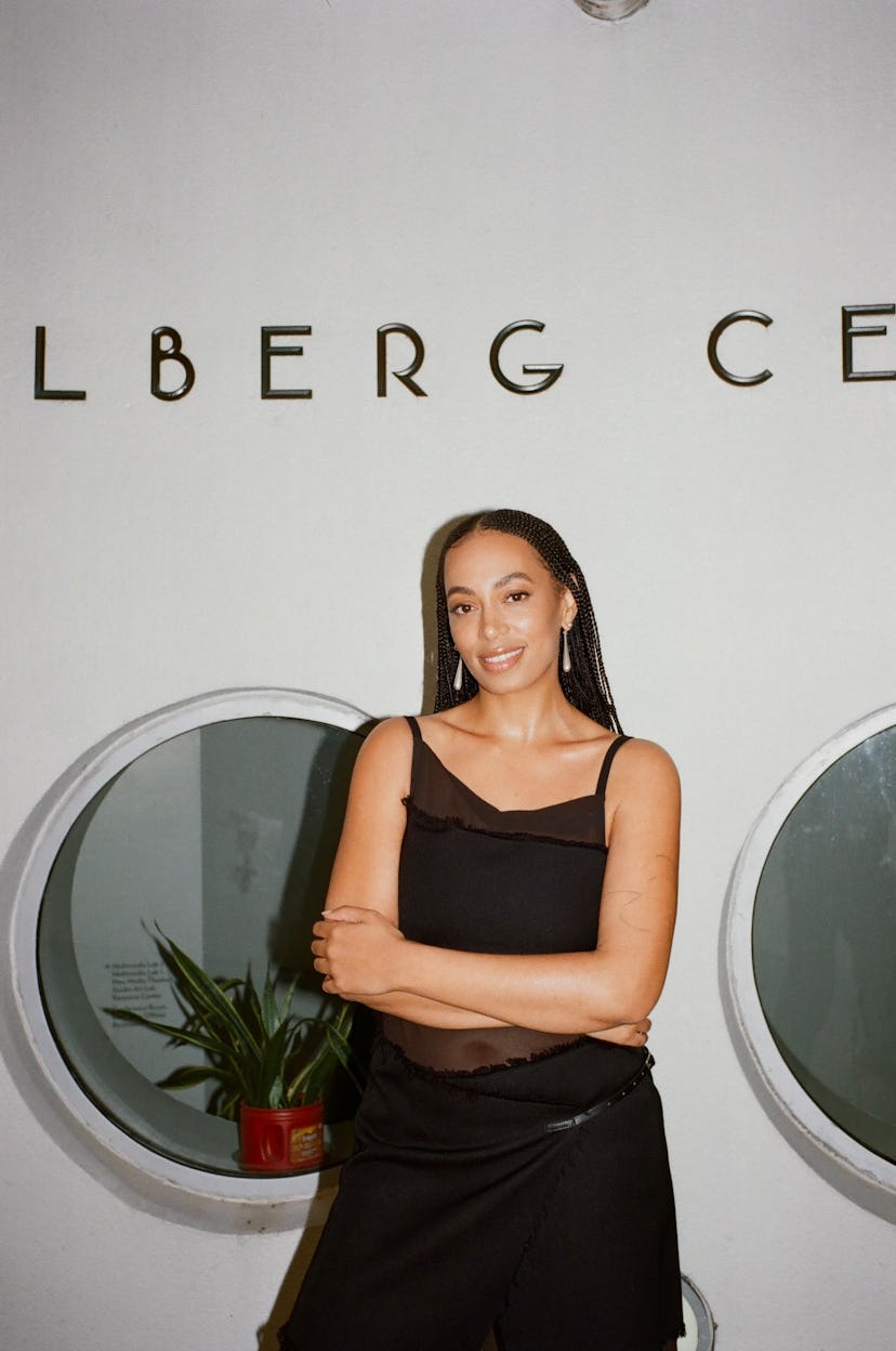 Solange Knowles at the Guggenheim screening of her short film ‘Monuments Are Here.’ Photograph by Ra...