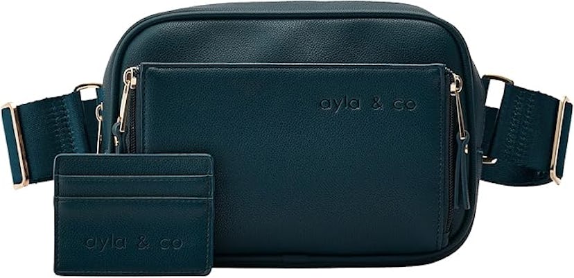 AYLA & CO Women's Fanny Pack Adjustable Belt Bag with Crossbody Style