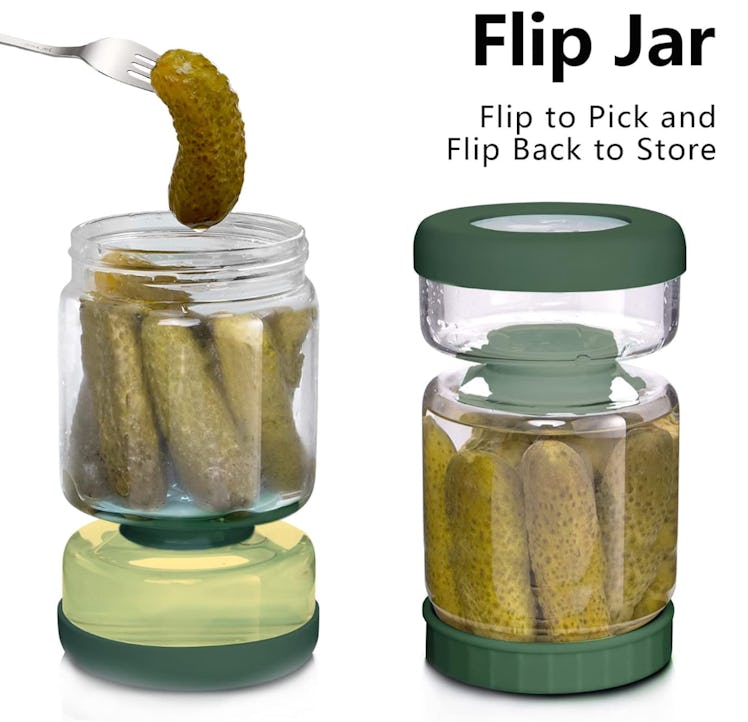 WhiteRhino Glass Pickle Jar