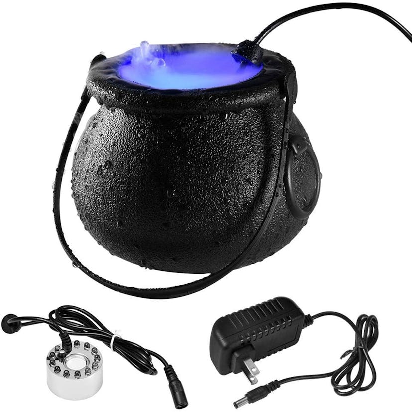 Halloween Cauldron with Mist Maker