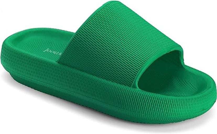 Joomra Pillow Slippers for Women in green