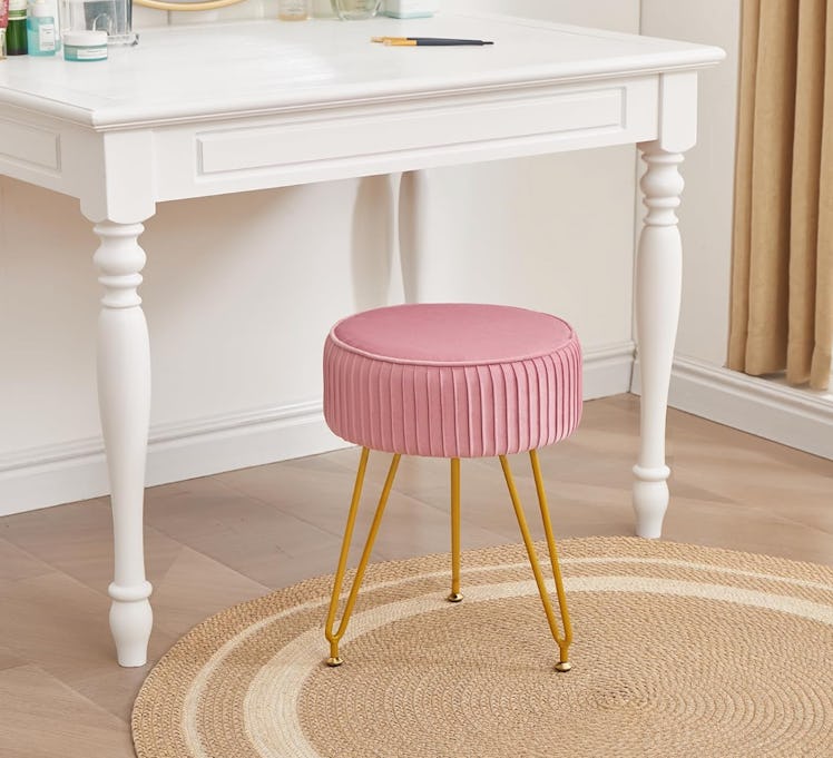 Leesingdo Velvet Vanity Stool