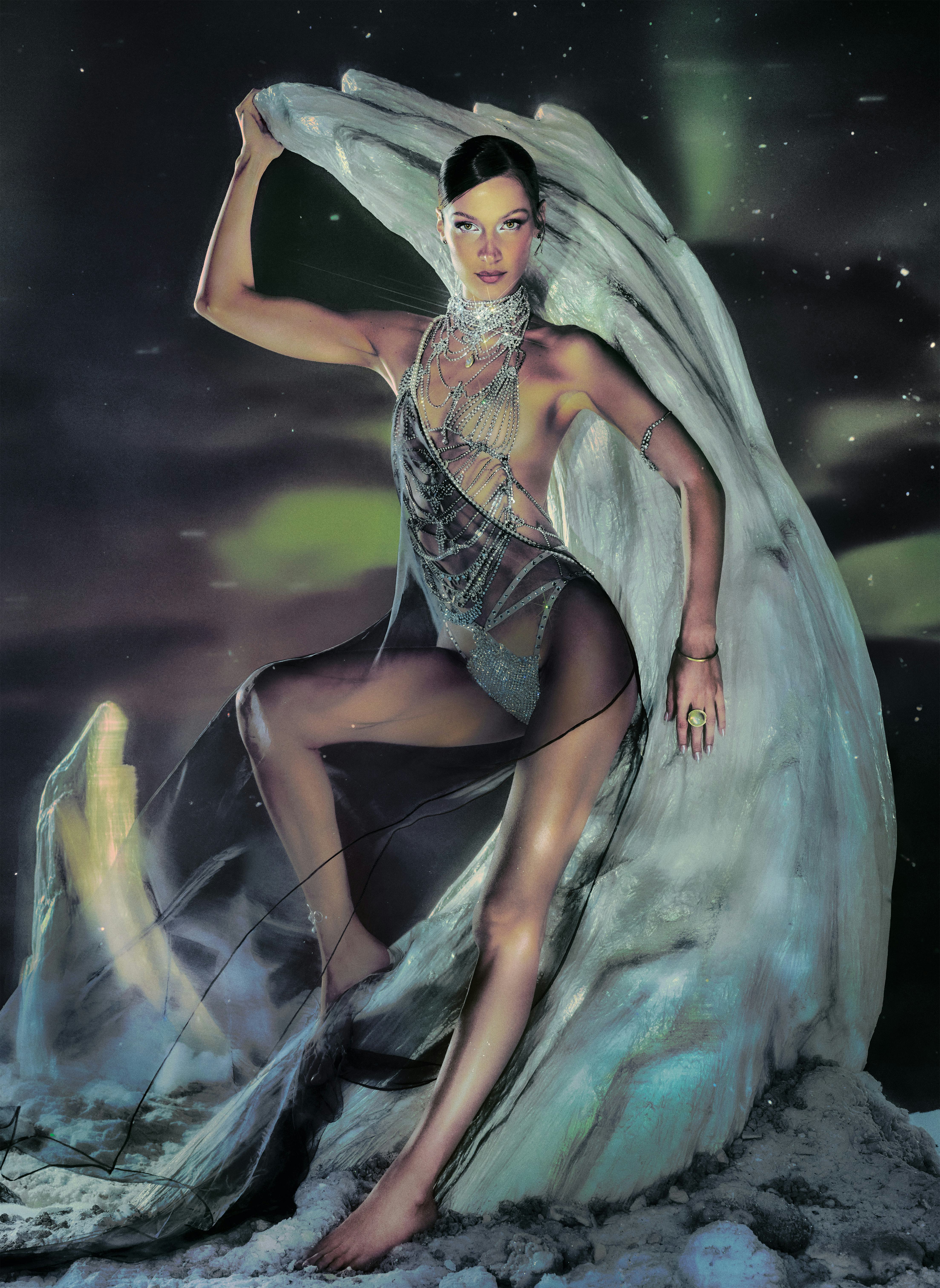 Bella Hadid on Ôrəbella&rsquo;s newest fragrance, Nightcap.