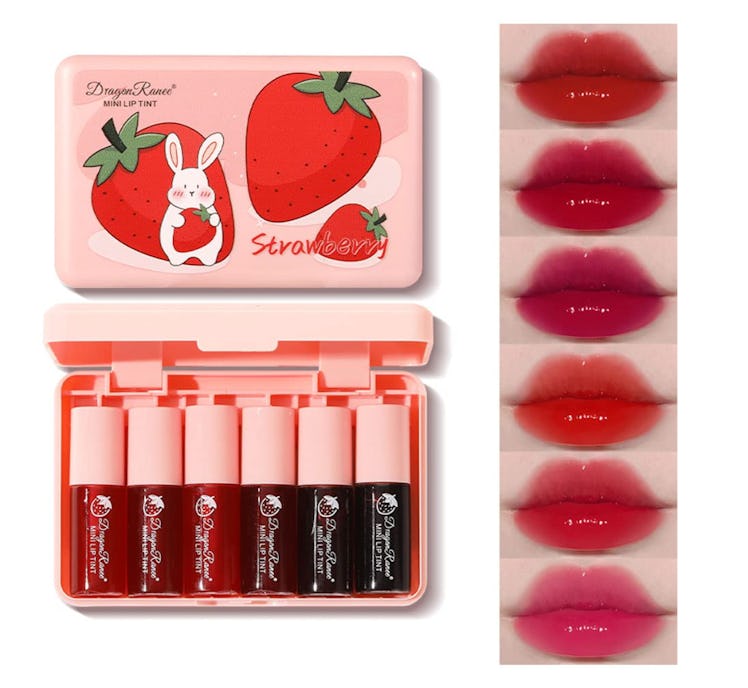 Miniling Lip Tint Stain Set (6-Pieces)