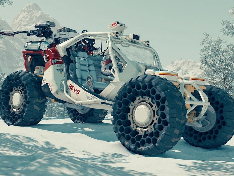 The REV-8 land vehicle