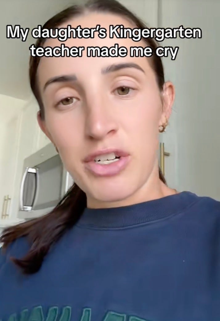 Kindergarten Teacher Handed Mom A Note On The First Day Of School That Made Her ‘Ugly Cry’