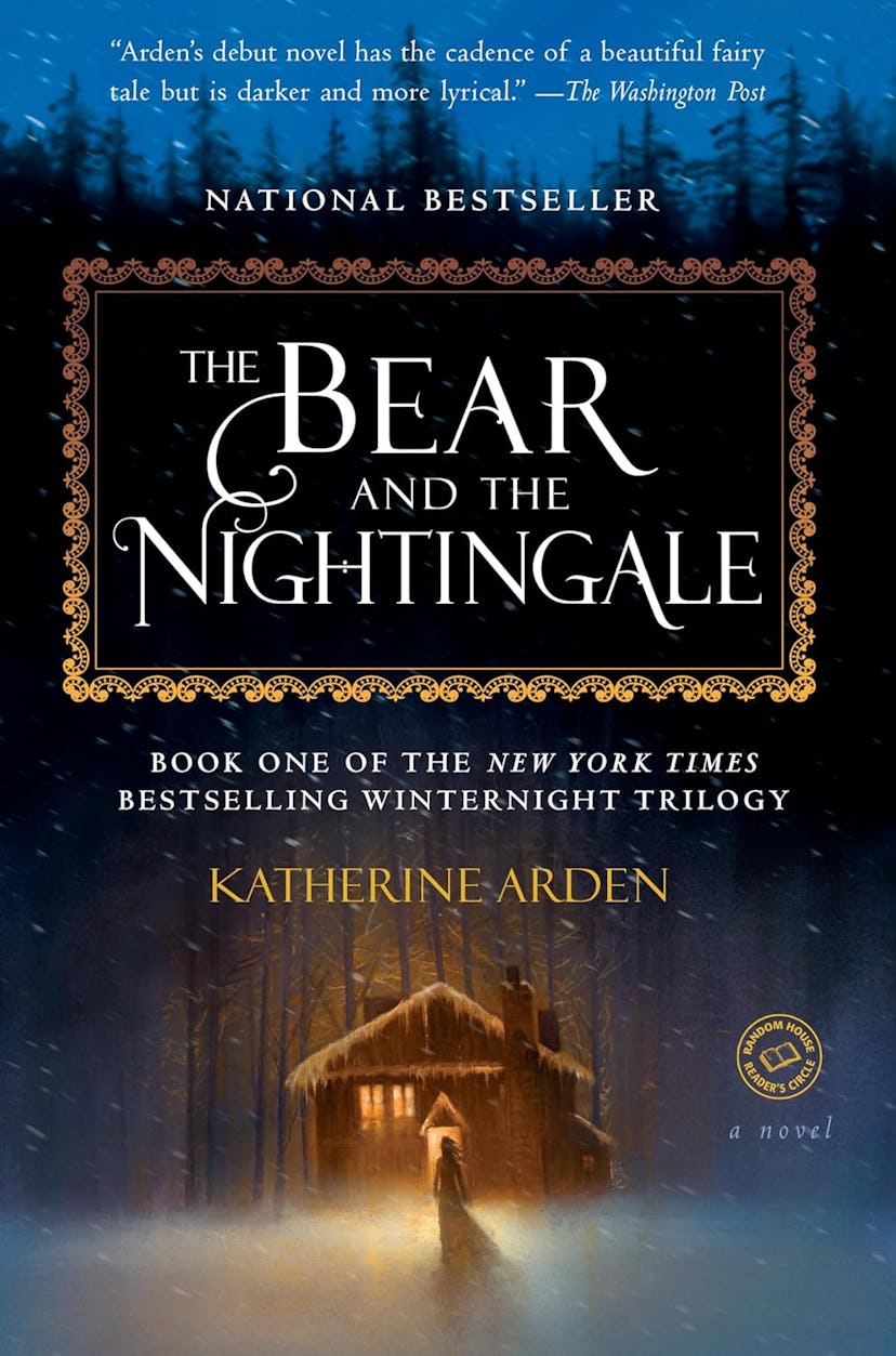 'The Bear and the Nightingale' by Katherine Arden cover, a great read if you love cozy fall books