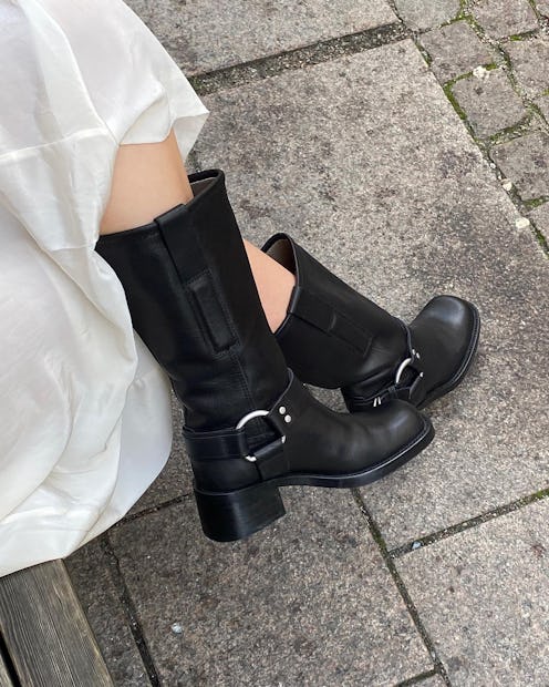 Biker boot trend