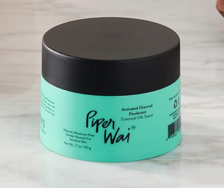 PiperWai Natural Deodorant with Activated Charcoal