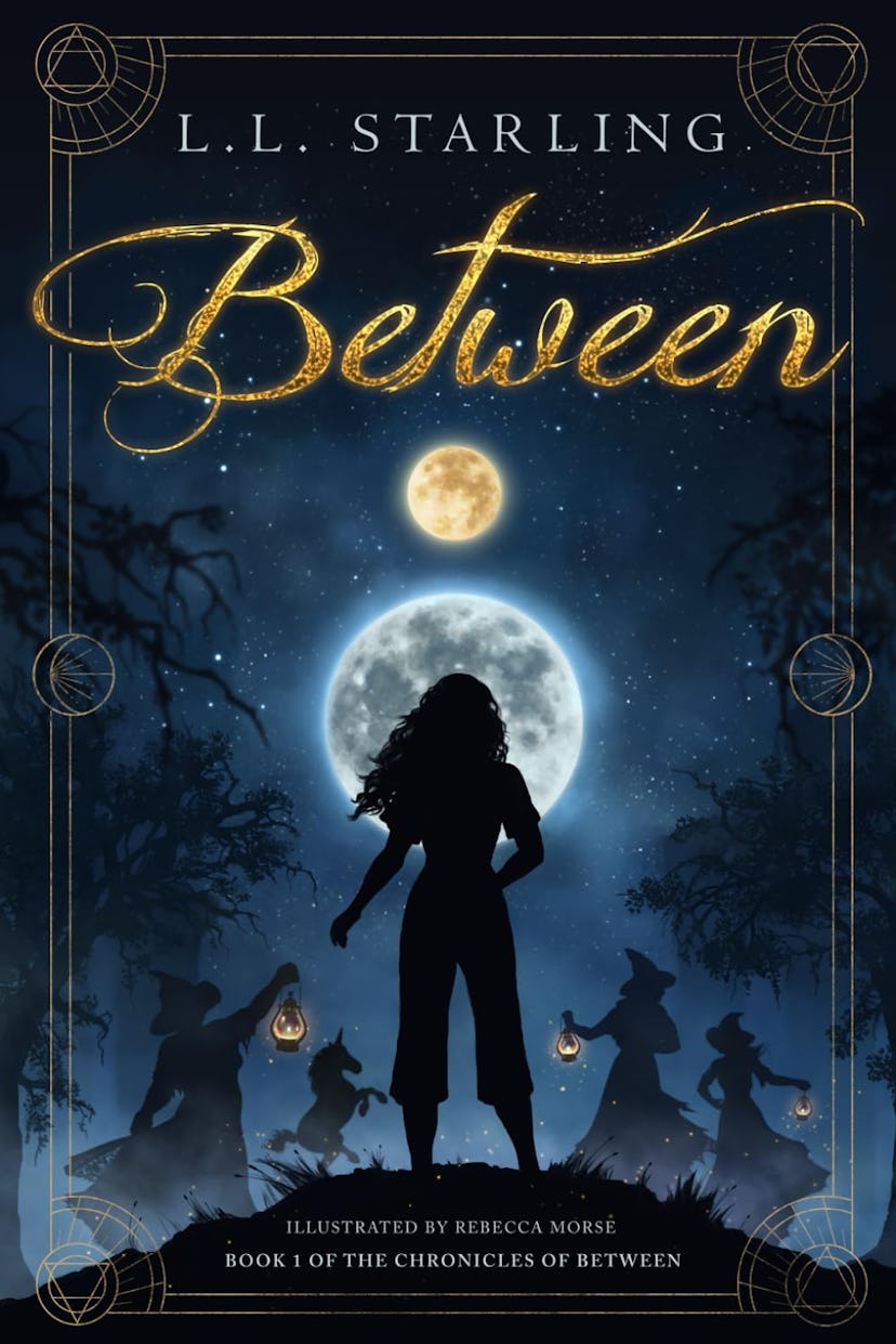 Cover of 'Between' by L.L. Starling, a great read if you love cozy fall books