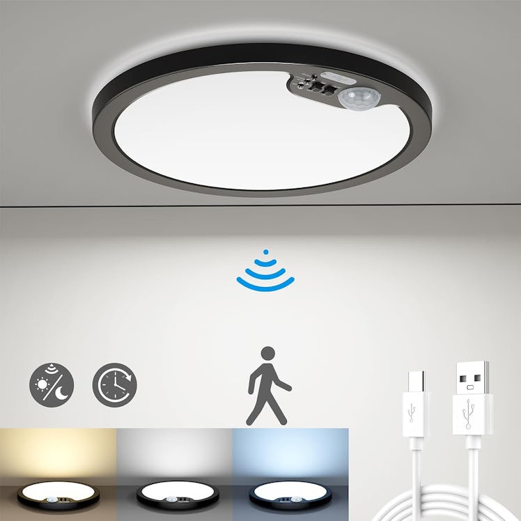 BLNAN Rechargeable Motion Sensor Ceiling Light