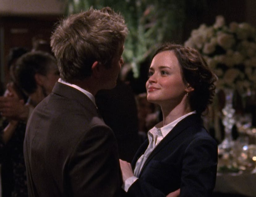 Logan and Rory on Gilmore Girls. Screenshot via Netflix