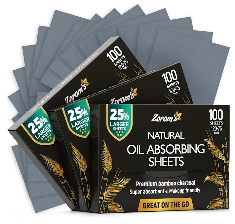 ZOROM'S Natural Oil Blotting Sheets (300-Pack)