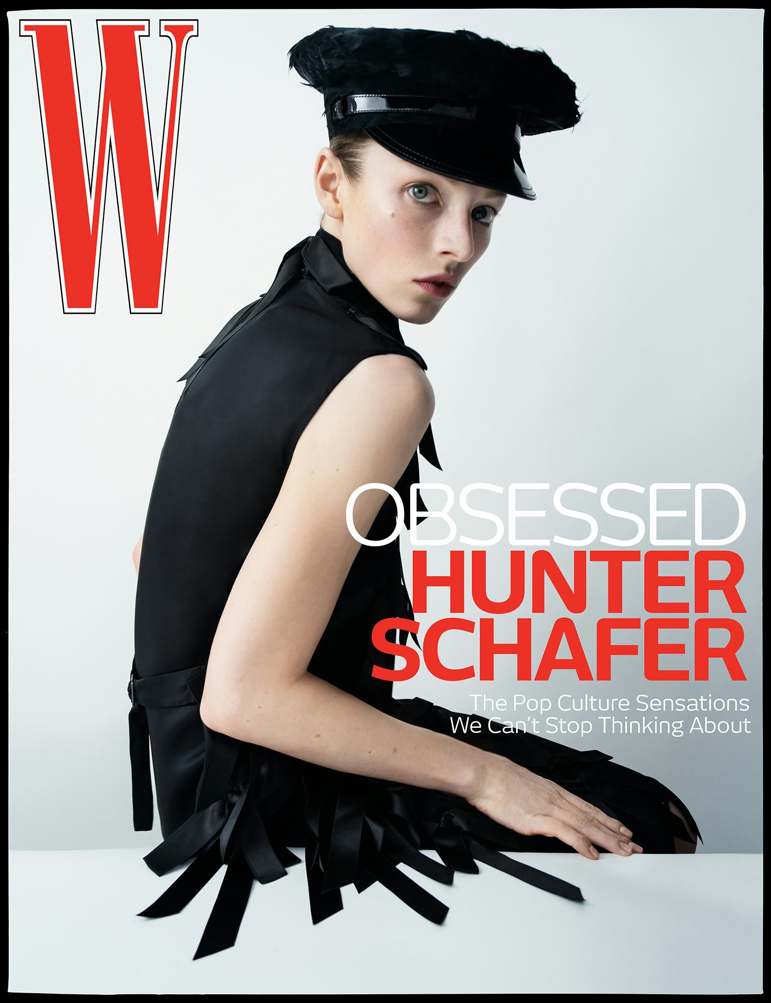 Hunter Schafer on the cover of W magazine