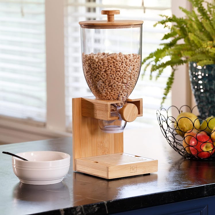 Honey Can Do Bamboo Cereal Dispenser