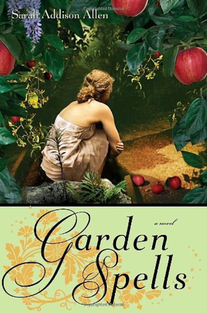 'Garden Spells' by Sarah Addison Allen cover, a great read if you love cozy fall books