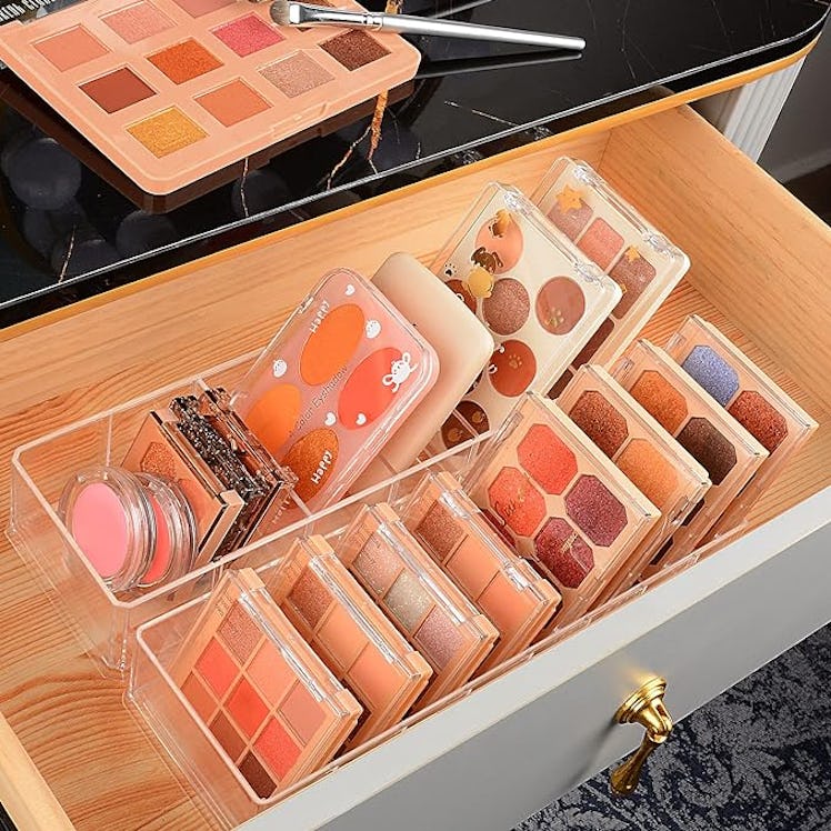 JessLab Acrylic Makeup Palette Organizer