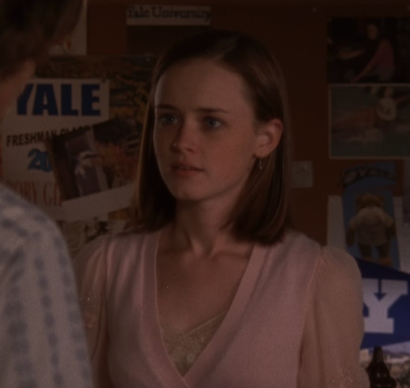Rory on Gilmore Girls. Screenshot via Netflix