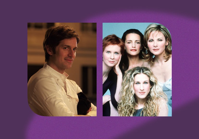 'Emily in Paris' star Lucas Bravo and the 'Sex and the City' cast.