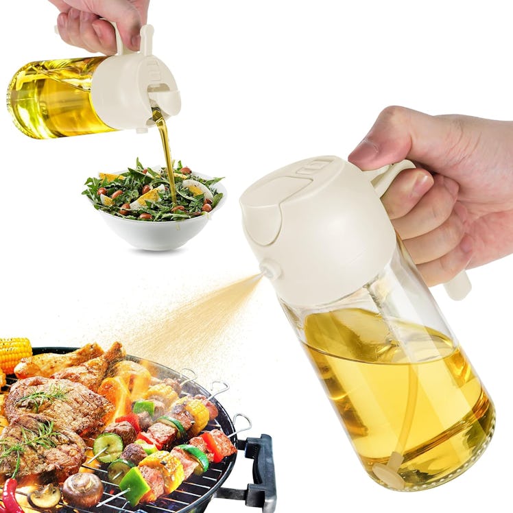 TrendPlain 2-In-1 Oil Dispenser Bottle