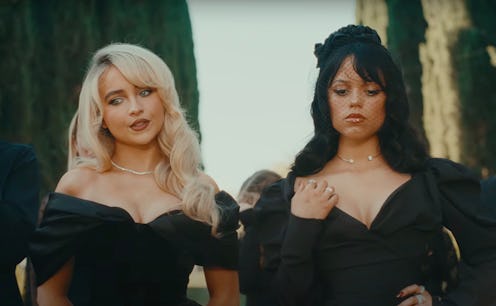 Sabrina Carpenter Jenna Ortega "Taste" music video