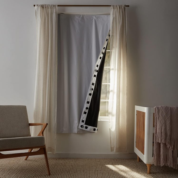 Amazon Basics Suction Cup Blackout Curtain