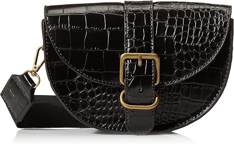 The Drop Helen Saddle Crossbody Bag