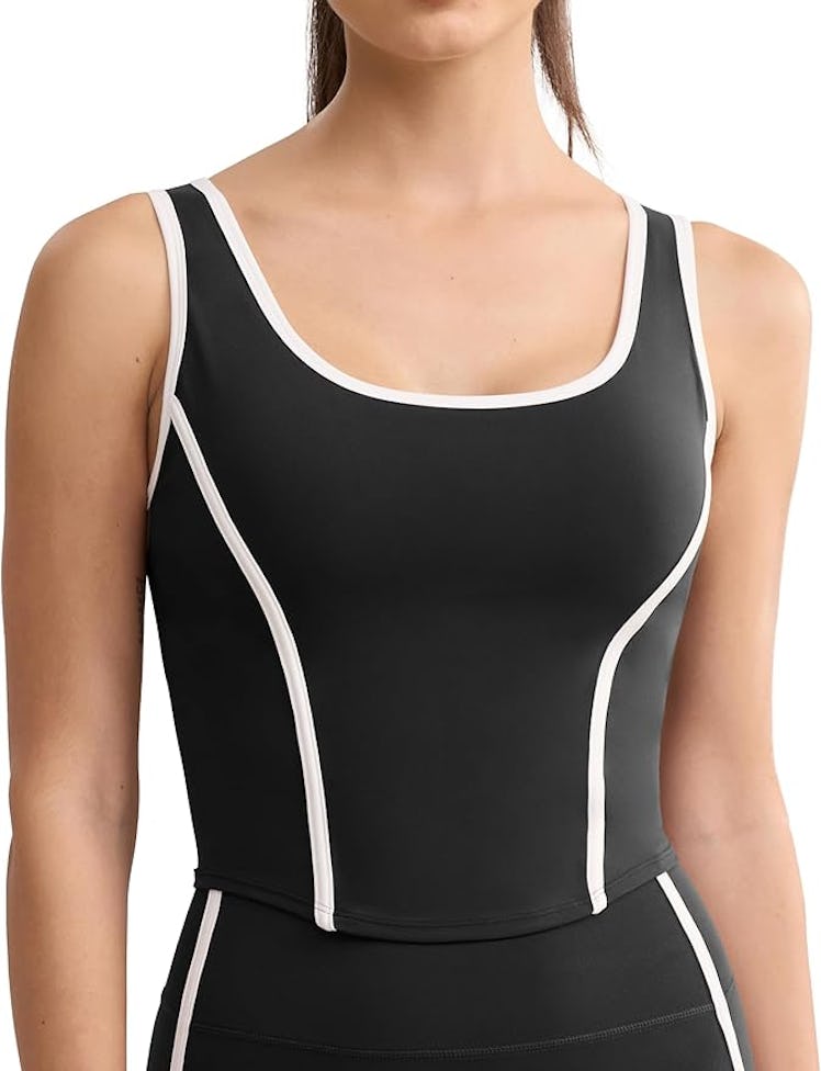 ENERBLOOM Fishbone Workout Top