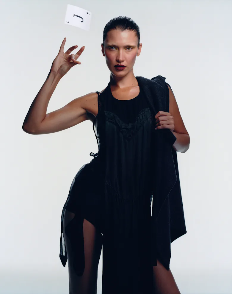 bella hadid sheer black dress Bella Hadid's Polka Dot Gown Is So Sheer It's Practically Naked