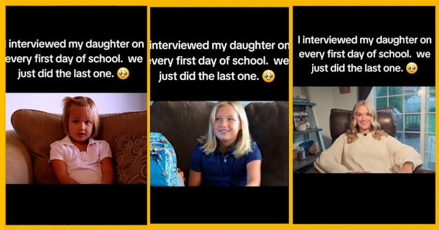 A Pittsburgh meteorologist shared the videos of his daughter in an adorable and gut-wrenching video ...