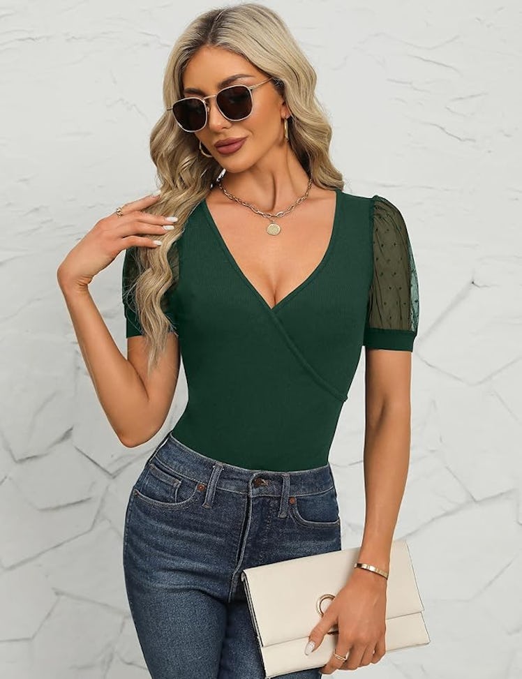 Fayenne Cross Wrap Top