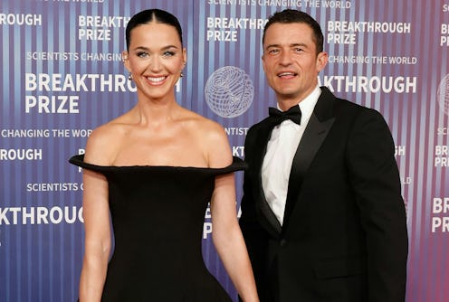 Katy Perry and her fiancé Orlando Bloom.