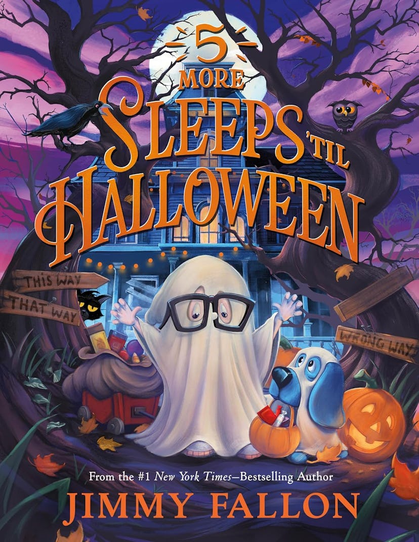 '5 More Sleeps 'til Halloween' written by Jimmy Fallon, illustrated by Rich Deas