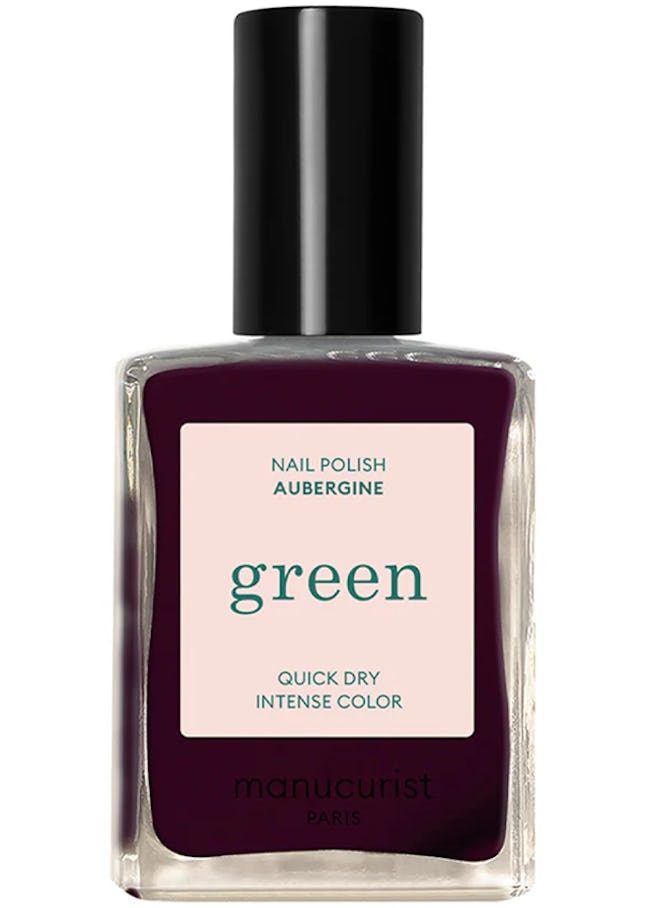 Aubergine Green™ Natural Nail Polish