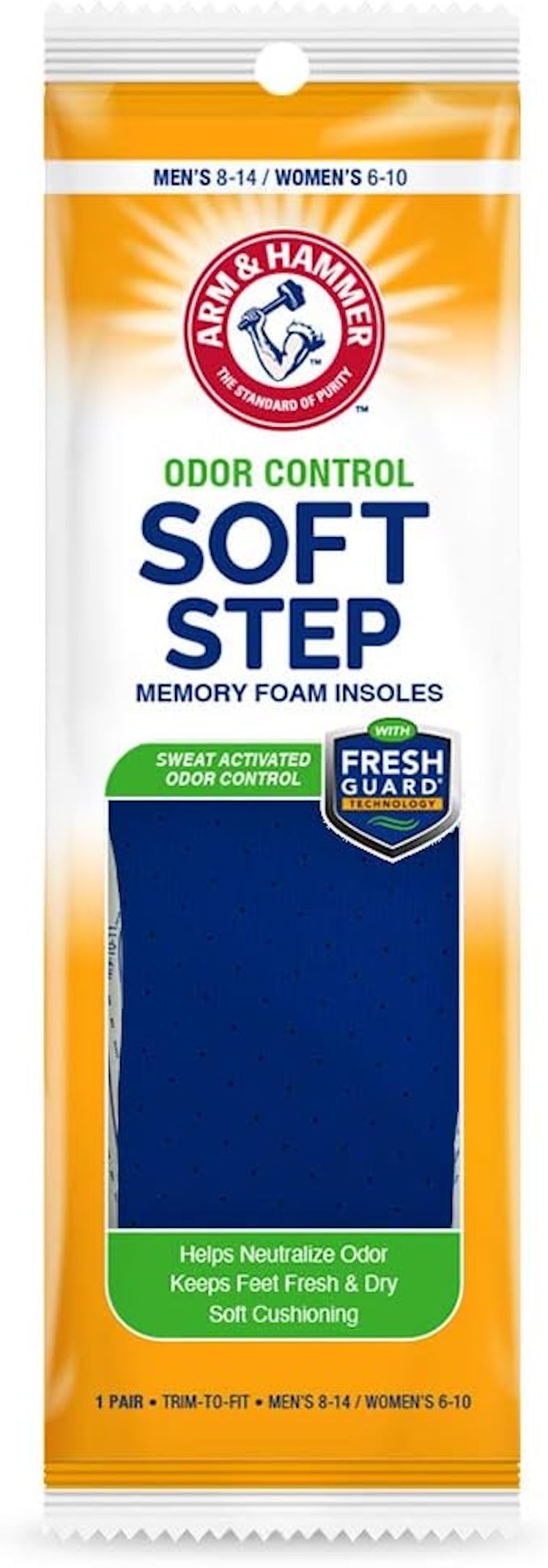 Arm & Hammer Odor-Control Soft Step Insoles (1 Pair)