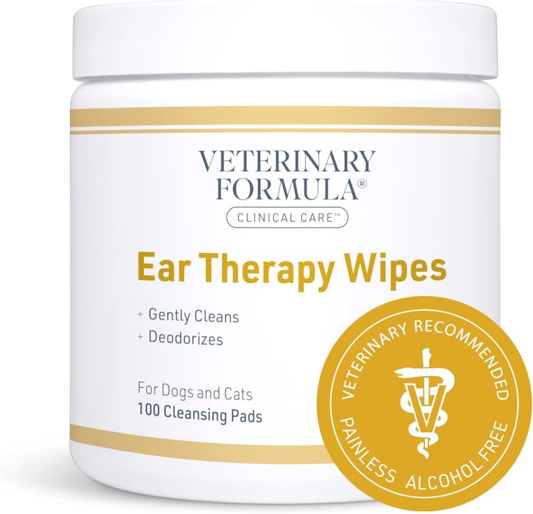 Veterinary Formula Clinical Care Ear Therapy Wipes (100-Count)