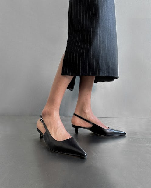 Slingback shoe trend