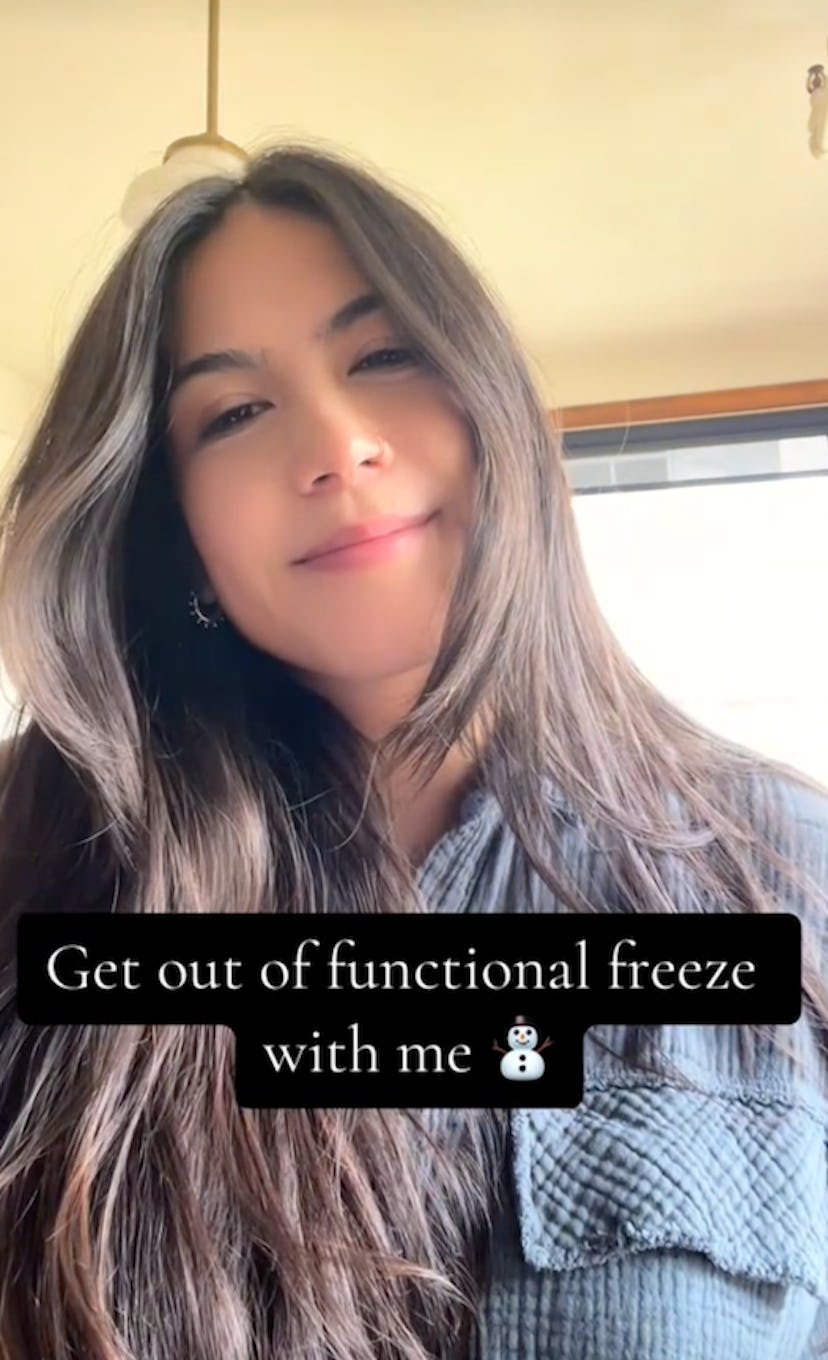 How to get out of functional freeze.