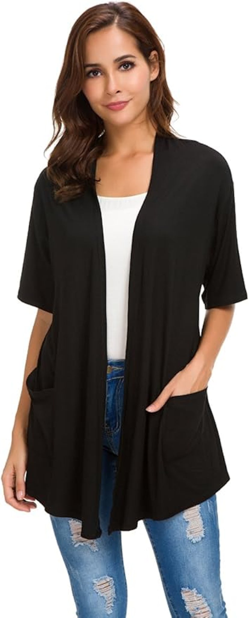 ADANIKI Short Sleeve Cardigan 