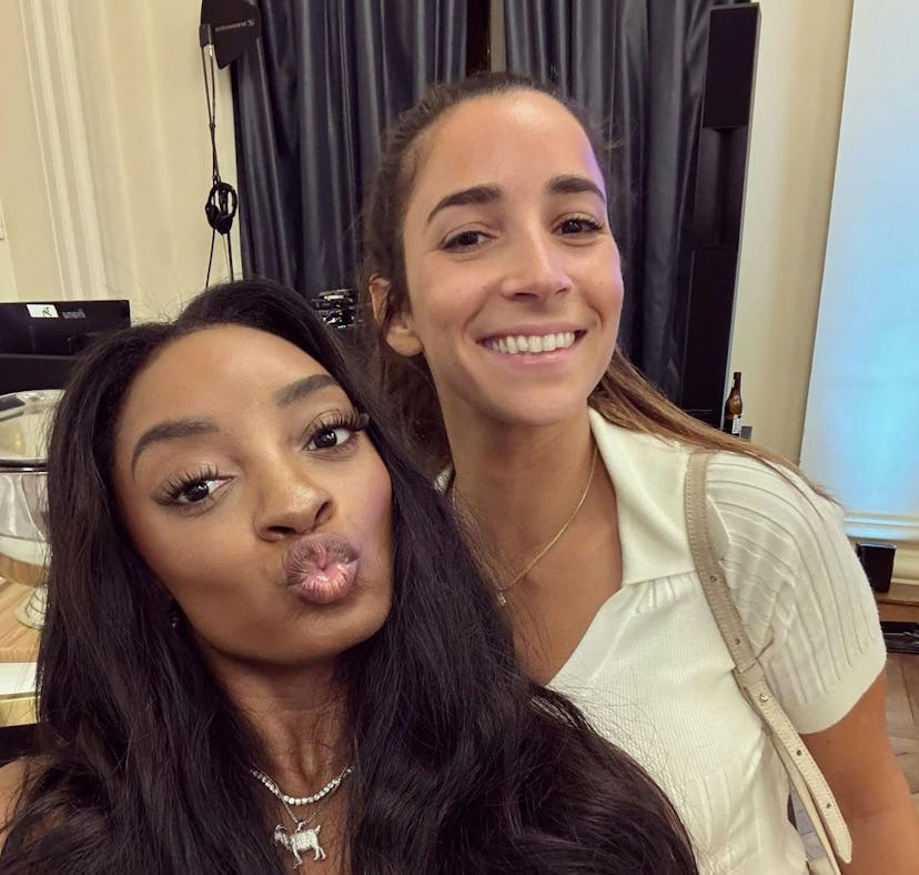 Aly Raisman and Simone Biles